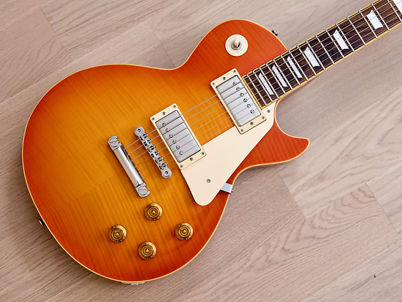2014 Edwards by ESP Limited Model E-LP-100SD Flame Top w/ USA Seymour Duncan Pickups, Japan image 1