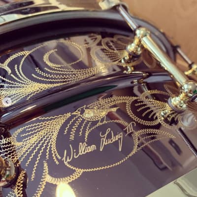 *Super Rare* Ludwig Black Beauty 100th Anniversary  | Hand Engraved | 1 of 100 image 17