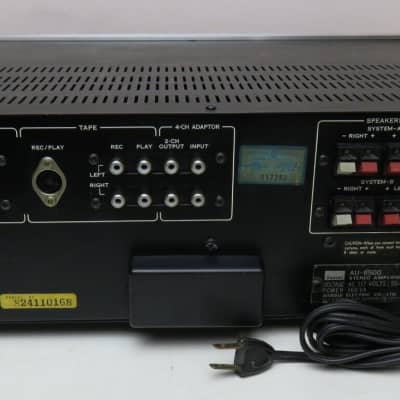 SANSUI AU-6500 INTEGRATED AMPLIFIER WORKS PERFECT SERVICED FULLY RECAPPED image 9