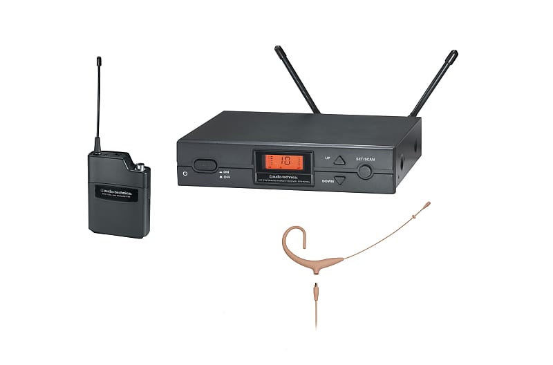 Audio-Technica ATW-2192XBITH Earset Wireless Microphone System (I Band) image 1