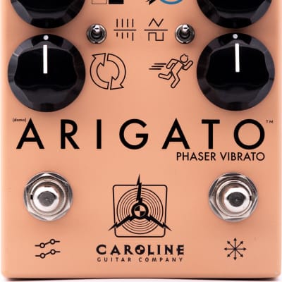 Caroline ARIGATO Phaser/Vibrato Effects Pedal for sale