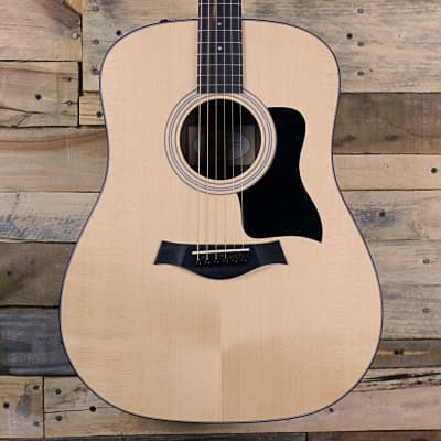 Taylor 110e Dreadnought Acoustic/Electric Guitar (2021, Natural) for sale