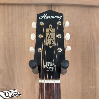 Harmony H-162 Steel String Acoustic Guitar Used image 3