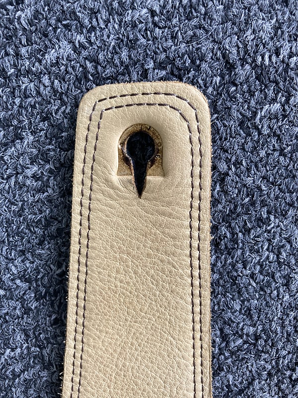 ギター Moody Straps L&L 2.5\" STD Brown / Cream Moody Straps L&L 2.5