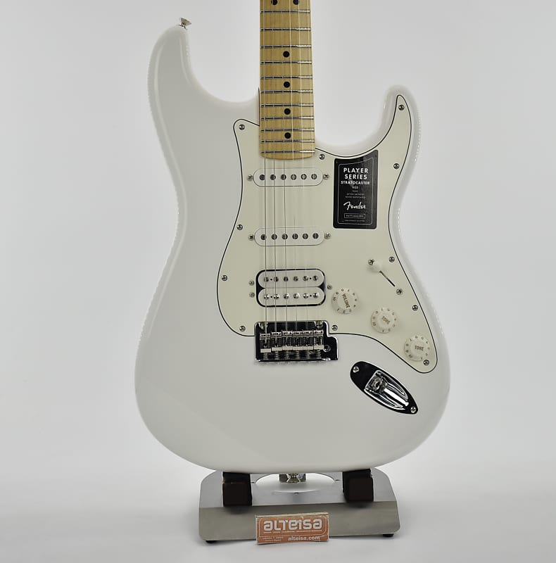 Fender Player Stratocaster HSS with Maple Fretboard 2021 Polar White 3778gr Reverb Malta