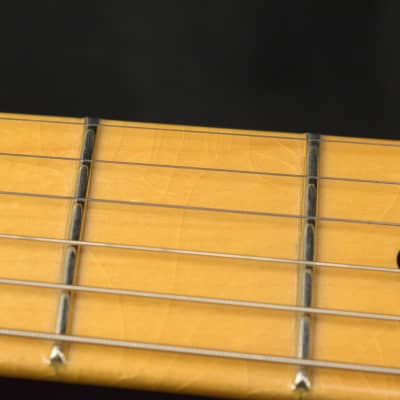Mint Fender 1955 Stratocaster DLX Closet Classic with Gold Hardware - Faded Aged Dirty White Blonde image 7