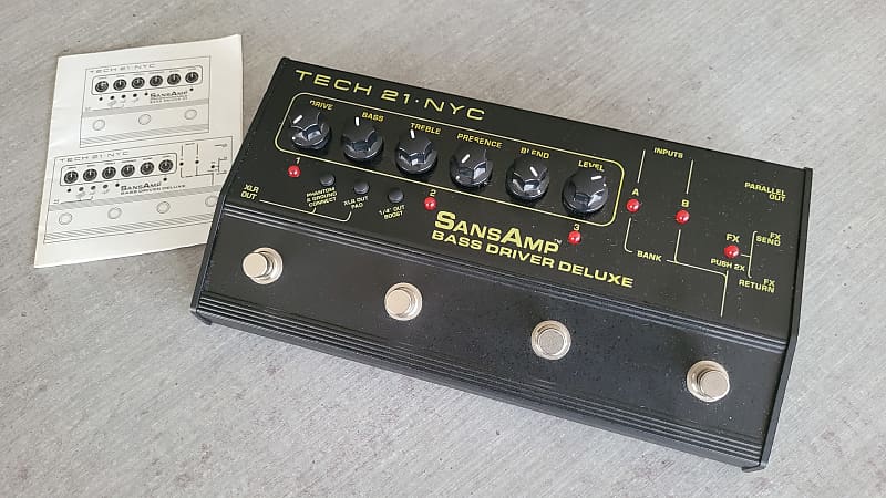 Tech 21 SansAmp Bass Driver Deluxe