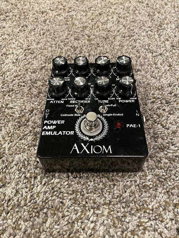 Axiom Effects Power Amp Emulator PAE1 Reverb