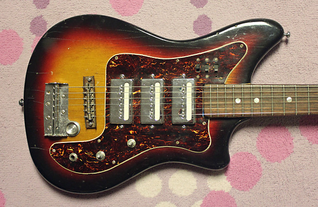 1965 Splendor SG603 Sunburst Vintage Japan! | Reverb