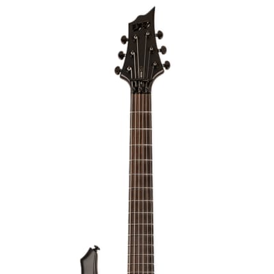 ESP LTD F Black Metal Electric Guitar - Black Satin image 5