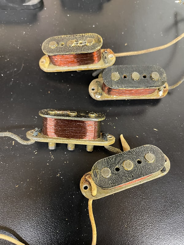 Fender XII 1966 Pickup set of 2 Vintage 12 split pickups with Reverb