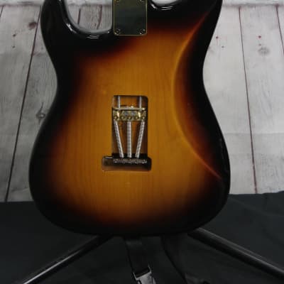 Sunburst Fender Stratocaster Style Warmoth Partscaster image 5
