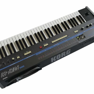 1982 Korg Poly-61 Vintage Analog Synthesizer Works Good! image 5