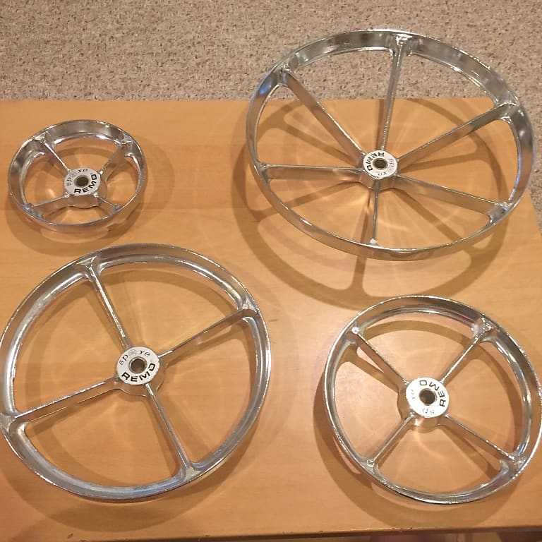 見逃し厳禁！おトクな Set of Reverb | Spoxe Remo Vintage パーカッション・打楽器