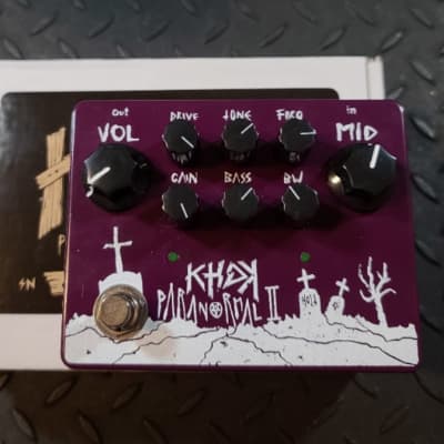 KHDK Electronics Paranormal II Gary Holt Overdrive Parametric EQ Distortion 2020 Mystery Pedal for sale