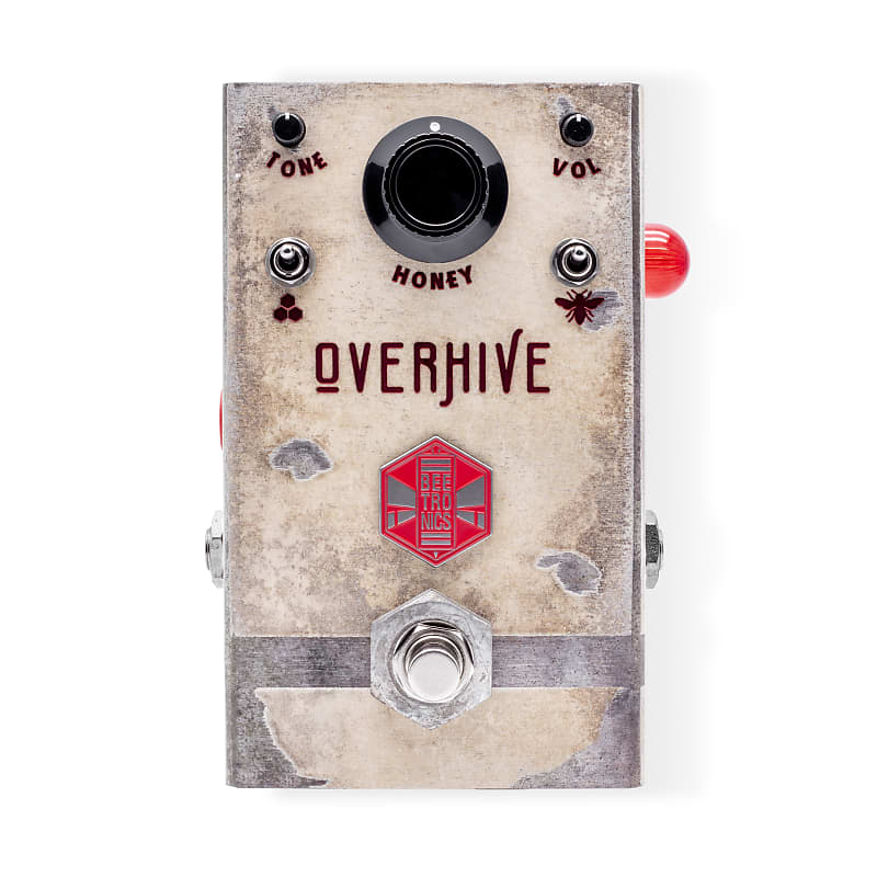 Beetronics Overhive Medium Gain Overdrive Effects Pedal