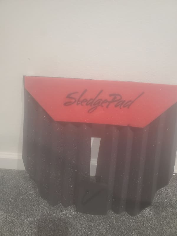 SledgePad Sledge Pad Vented Large 2022 Black / Red Reverb