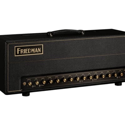 Friedman BE-100 Deluxe 3-Ch 100-Watt Tube Guitar Head image 2