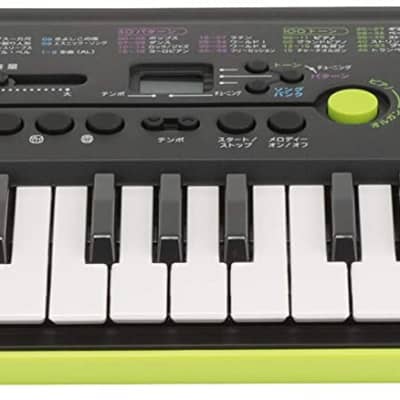 Casio SA-46 32 Mini Keys Musical Keyboard (Black/Green) 2023 - Green