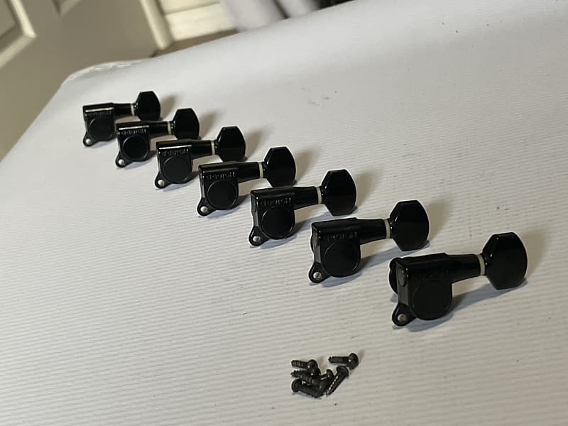 1990's Japan Ibanez RG Series GOTOH SG38 Black Tuners Tuning Reverb