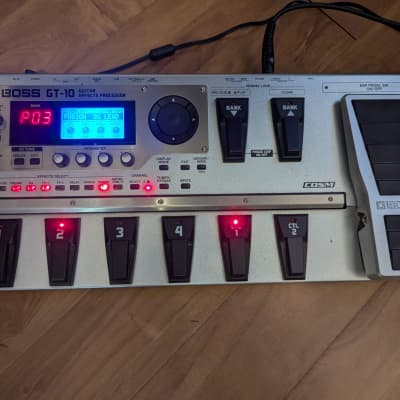 Reverb.com listing, price, conditions, and images for boss-gt-10-guitar-effects-processor