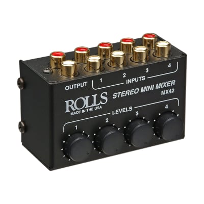 Rolls MX42 Mini Stereo Mixer