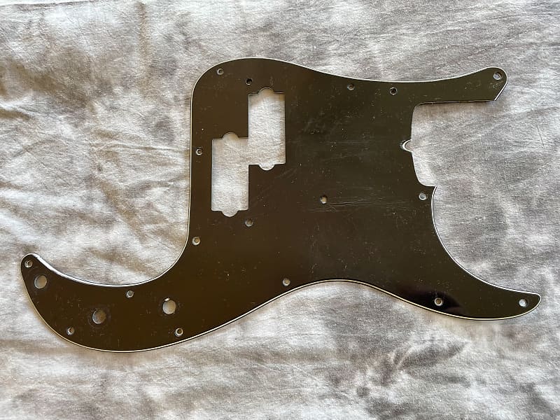 1976 Fender Precision bass 3 ply pickguard | Reverb