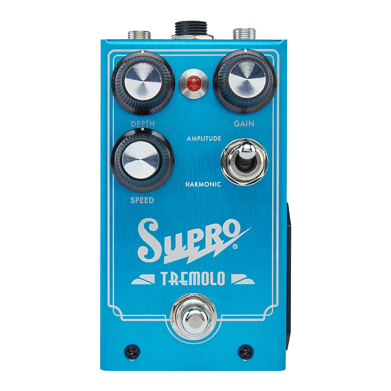 Supro 1310 Analog Harmonic Tremolo Effects Pedal