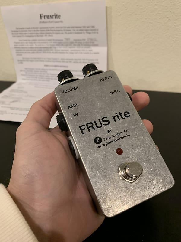 Ferri Custom FX FrusRite (Fuzz Clone) 2021 Silver