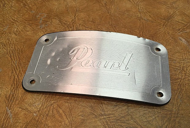 Pearl bass outlet drum cover plate