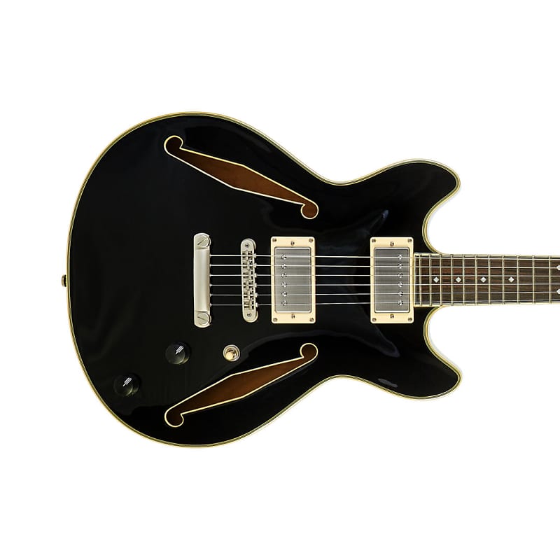 D'Angelico Premier Mini DC, Black（D'Angelico Premier Mini