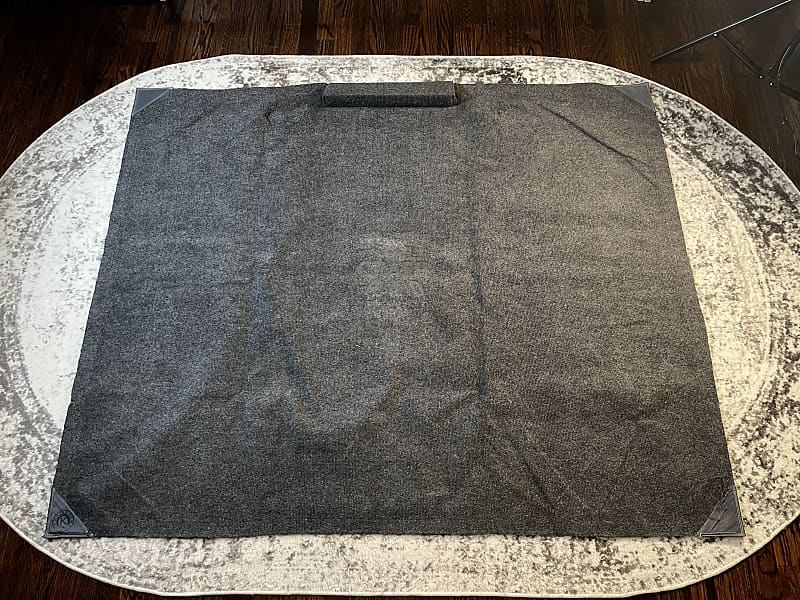 Kaces KCP5 Crash Pad Drum Rug 2000s Gray Reverb