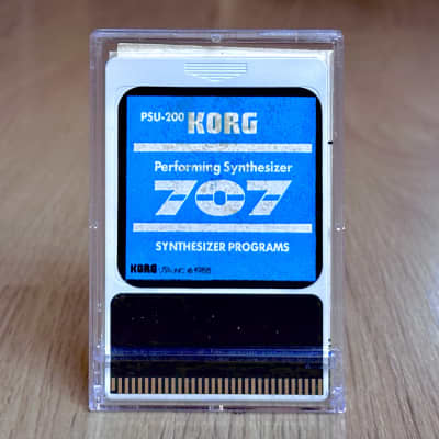 Korg 707 Voice Rom Data Card