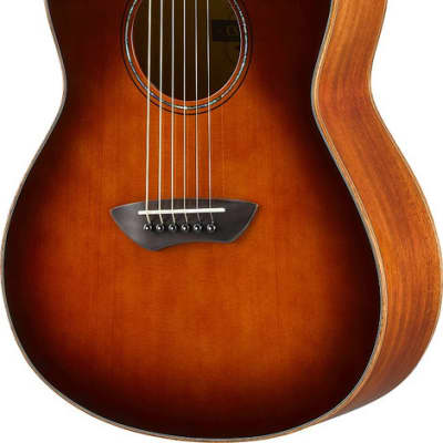 Yamaha - CSF3M - Compact Folk Acoustic-Electric Guitar - Tobacco Brown Sunburst - w/ Bag image 2