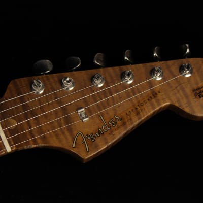 Fender Custom Limited Edition Roasted '56 Stratocaster Relic - ABLK (#718) image 13