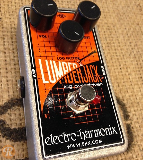 エレハモ Lumberjack Overdrive エフェクター EHX Electro harmonix Lumberjack - 破れたスピーカーの音を再現した