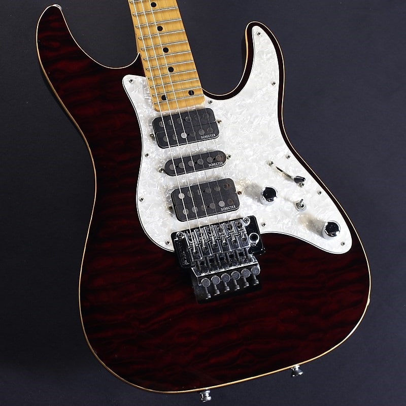 SCHECTER [USED]SD-2-24-BW RED (See-thru Red) | Reverb Bulgaria