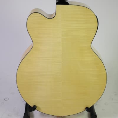 Used Tobias TOBY PRO 4CE Acoustic Bass Guitar Natural image 2