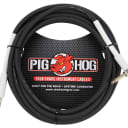 Pig Hog 18.5' 8mm Straight / Angle Instrument Cable Black PH186R
