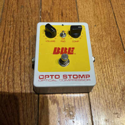 BBE Opto Stomp Yellow and grey | Reverb