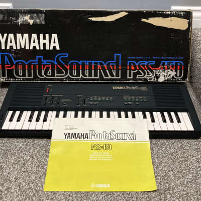 Yamaha PSS-450 PortaSound Keyboard Synthesizer Retro Vintage Synth, Synthesiser 1980's - BOXED