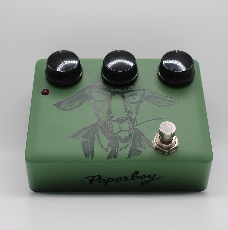 【１着でも送料無料】 The Pedals Paperboy Goat Reverb | Klone Green Army 2022 ギター