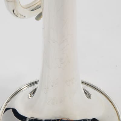 King Model 2055T 'Silver Flair' Intermediate Bb Trumpet SN 658768 OPEN BOX image 4