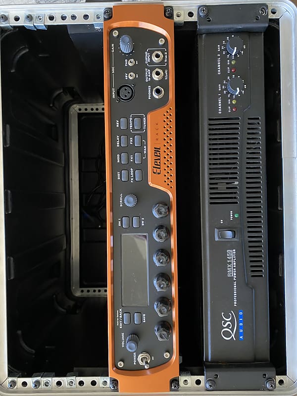 Avid Eleven Rack Guitar MultiEffects Processor and Pro Tools Reverb