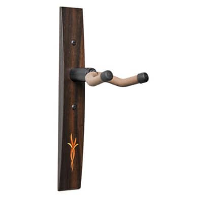 Taylor Ebony Guitar Wall Hanger with Myrtlewood / Boxwood Inlay