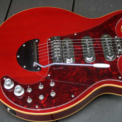 Greco BM900 Brian May Red Special Model Made by Fujigen 1982 Antique Cherry+Hard Case and more image 2