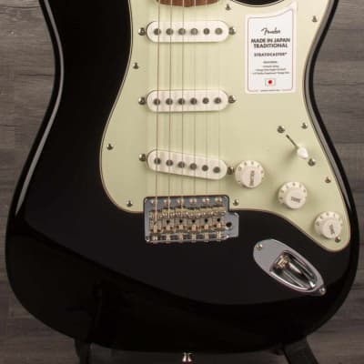 USED - Fender Made in Japan Traditional 60's Stratocaster - Black RW for sale