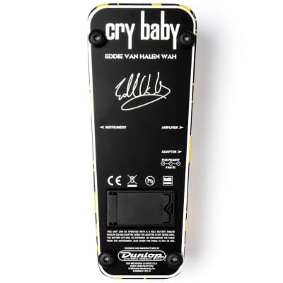 Dunlop EVH95 Eddie Van Halen Signature Cry Baby Wah Pedal with Free Clip-On Chromatic Tuner image 5