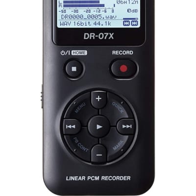 Tascam DR-07X Stereo Handheld Recorder and USB Audio Interface image 2