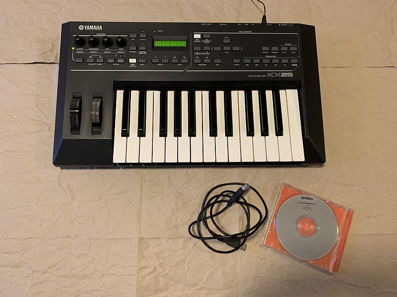 接触不良あり！Yamaha KX25 MIDIキーボード mqdefault.jpg